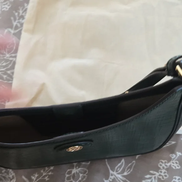 Tory Burch Robinson Crosshatched Bag - Picture 5 of 6